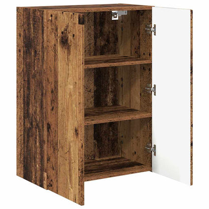 vidaXL TV-Wandschrank Altholz 59,5 x 31 x 80 cm Holzwerkstoff
