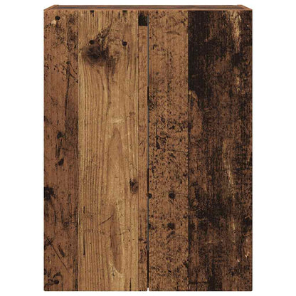 vidaXL TV-Wandschrank Altholz 59,5 x 31 x 80 cm Holzwerkstoff