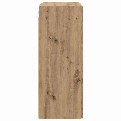 vidaXL TV-Wandschrank Artisan-Eiche 59,5 x 31 x 80 cm Holzwerkstoff