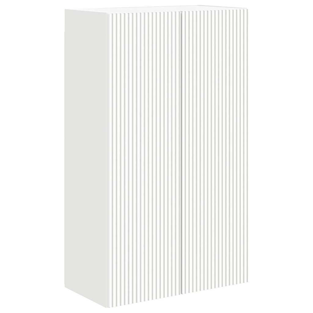 vidaXL TV-Wandschrank Weiß 59,5 x 31 x 100 cm Holzwerkstoff