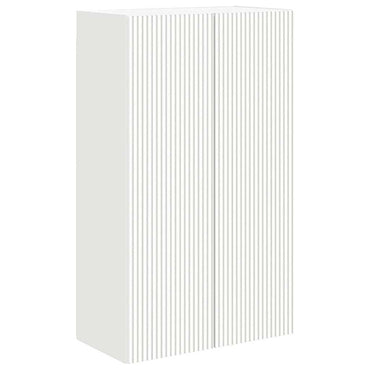 vidaXL TV-Wandschrank Weiß 59,5 x 31 x 100 cm Holzwerkstoff