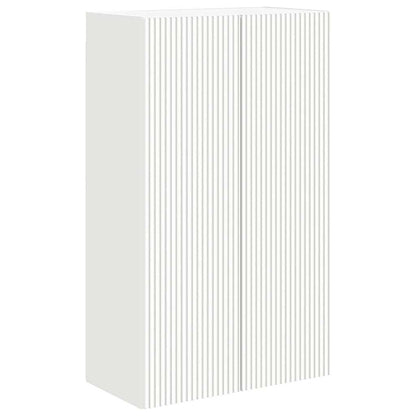 vidaXL TV-Wandschrank Weiß 59,5 x 31 x 100 cm Holzwerkstoff