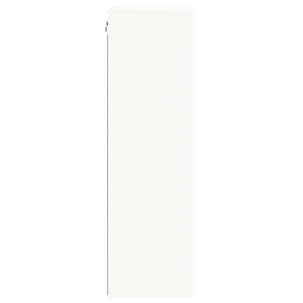vidaXL TV-Wandschrank Weiß 59,5 x 31 x 100 cm Holzwerkstoff