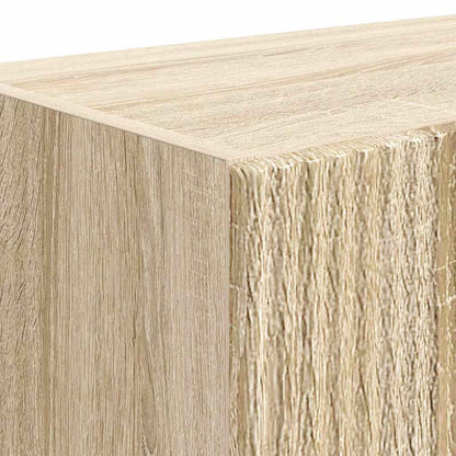vidaXL TV-Wandschrank Sonoma-Eiche 59,5 x 31 x 100 cm Holzwerkstoff