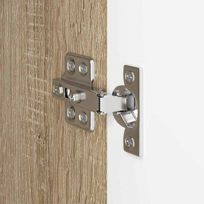 vidaXL TV-Wandschrank Sonoma-Eiche 59,5 x 31 x 100 cm Holzwerkstoff