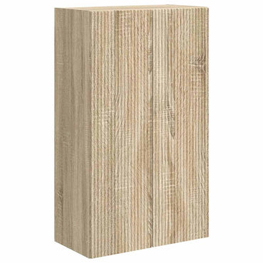 vidaXL TV-Wandschrank Sonoma-Eiche 59,5 x 31 x 100 cm Holzwerkstoff