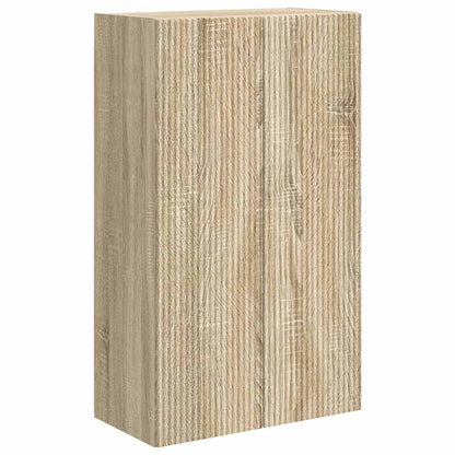 vidaXL TV-Wandschrank Sonoma-Eiche 59,5 x 31 x 100 cm Holzwerkstoff