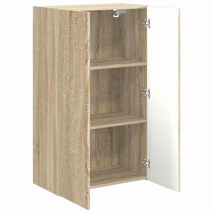 vidaXL TV-Wandschrank Sonoma-Eiche 59,5 x 31 x 100 cm Holzwerkstoff
