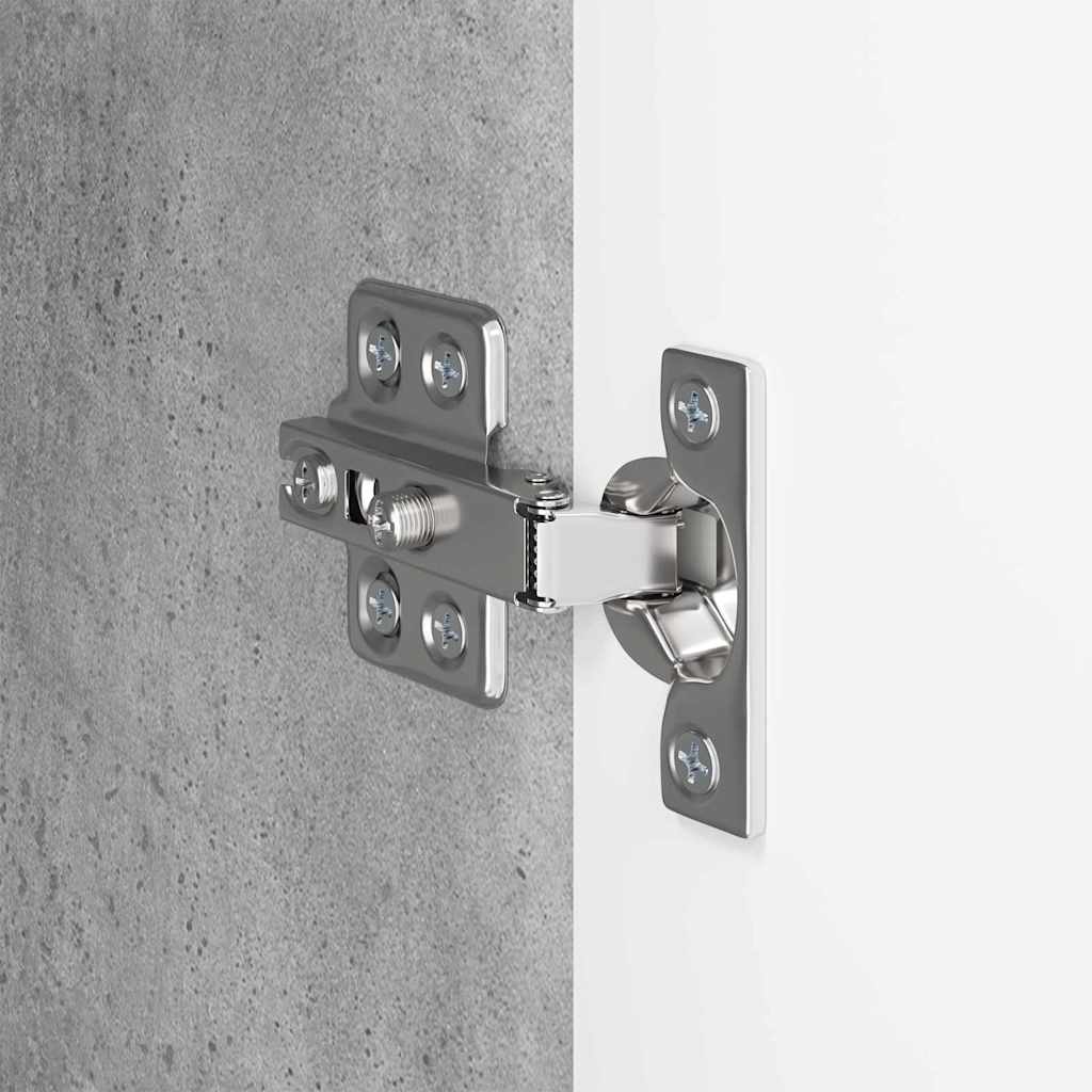 vidaXL TV-Wandschrank Beton Grau 59,5 x 31 x 100 cm Holzwerkstoff
