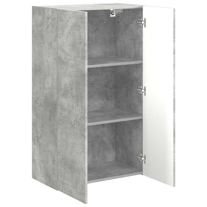 vidaXL TV-Wandschrank Beton Grau 59,5 x 31 x 100 cm Holzwerkstoff