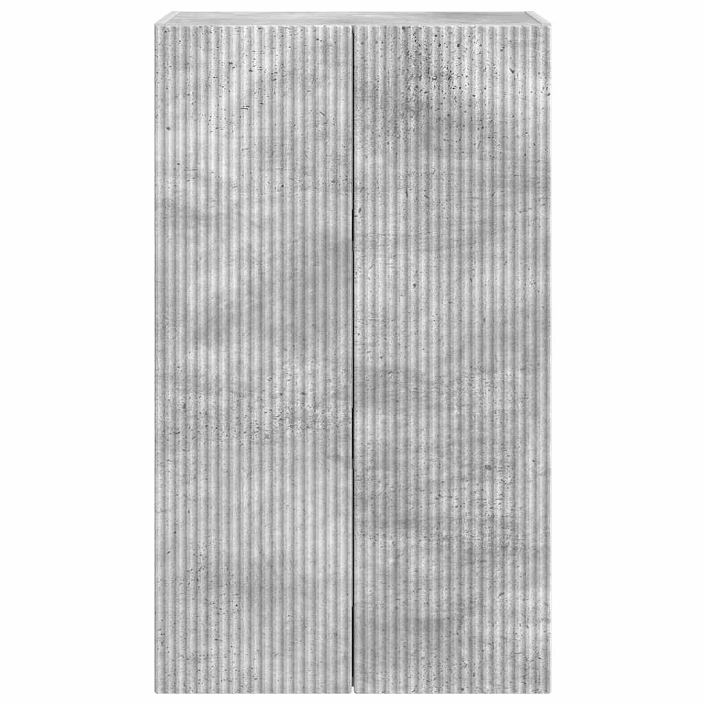 vidaXL TV-Wandschrank Beton Grau 59,5 x 31 x 100 cm Holzwerkstoff