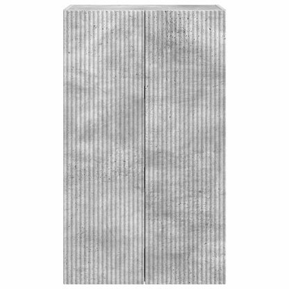 vidaXL TV-Wandschrank Beton Grau 59,5 x 31 x 100 cm Holzwerkstoff