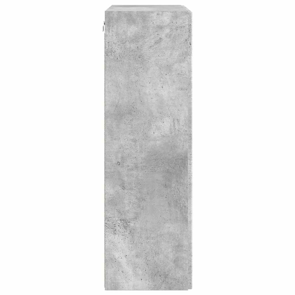 vidaXL TV-Wandschrank Beton Grau 59,5 x 31 x 100 cm Holzwerkstoff