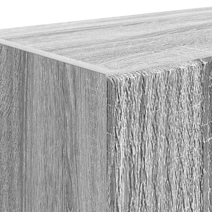 vidaXL TV-Wandschrank Graues Sonoma 59,5 x 31 x 100 cm Holzwerkstoff