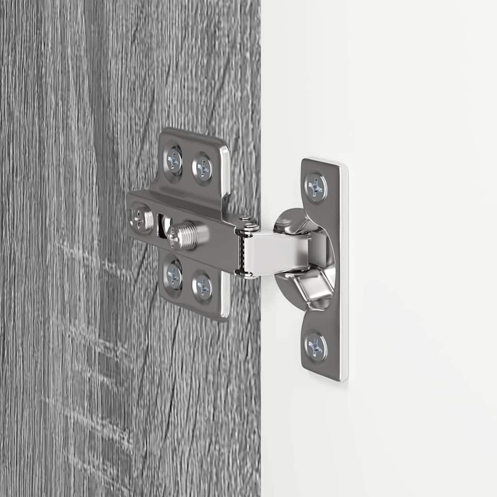 vidaXL TV-Wandschrank Graues Sonoma 59,5 x 31 x 100 cm Holzwerkstoff