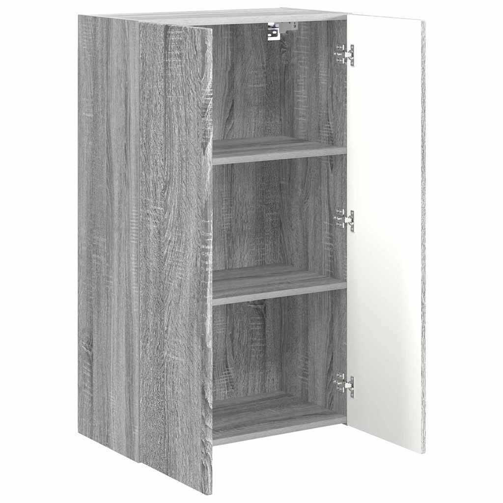 vidaXL TV-Wandschrank Graues Sonoma 59,5 x 31 x 100 cm Holzwerkstoff