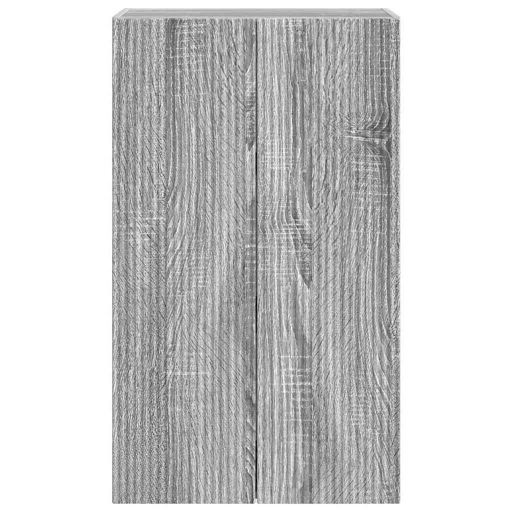 vidaXL TV-Wandschrank Graues Sonoma 59,5 x 31 x 100 cm Holzwerkstoff