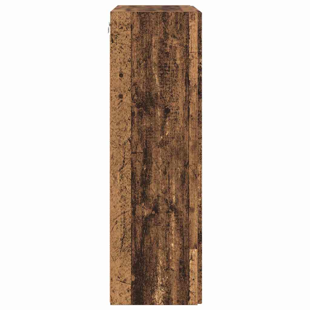 vidaXL TV-Wandschrank Altholz 59,5 x 31 x 100 cm Holzwerkstoff