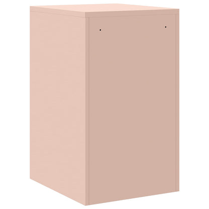 vidaXL Aktenschrank Rosa 44 x 50 x 106,5 cm Kaltgewalzter Stahl