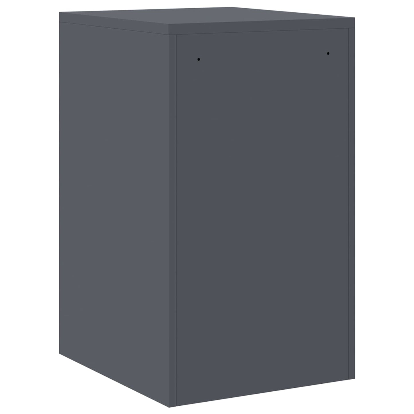 vidaXL Aktenschrank Anthrazit 44 x 50 x 106,5 cm Kaltgewalzter Stahl