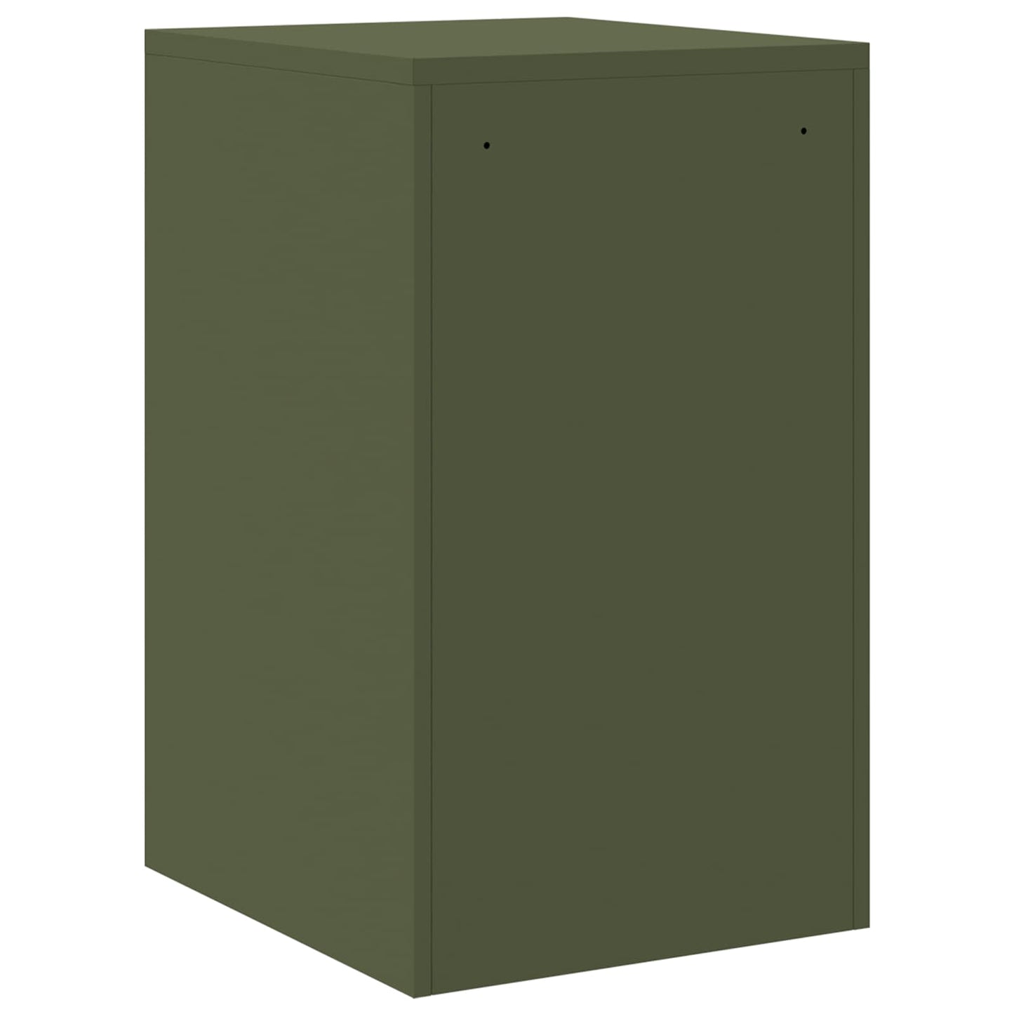 vidaXL Aktenschrank Olive Grün 44 x 50 x 106,5 cm Kaltgewalzter Stahl