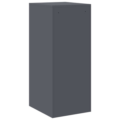 vidaXL Aktenschrank Anthrazit 44 x 50 x 106,5 cm Kaltgewalzter Stahl