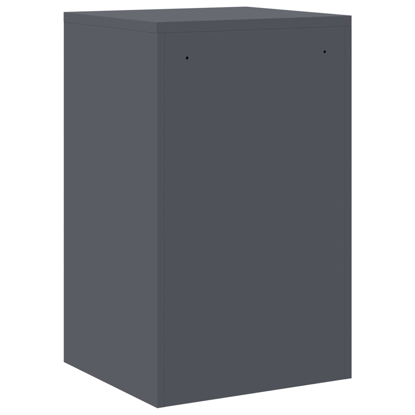 vidaXL Aktenschrank Anthrazit 44 x 50 x 106,5 cm Kaltgewalzter Stahl