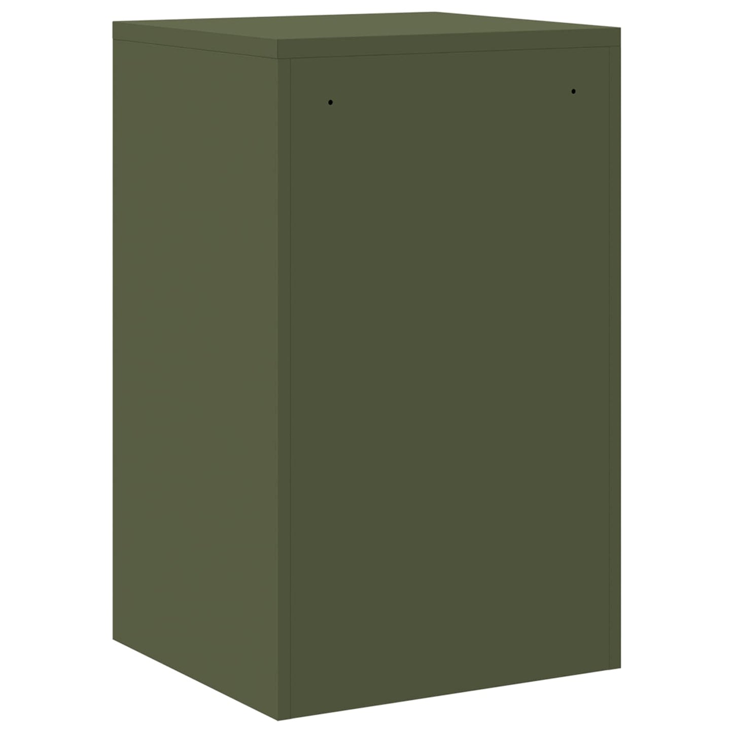 vidaXL Aktenschrank Olive Grün 44 x 50 x 106,5 cm Kaltgewalzter Stahl