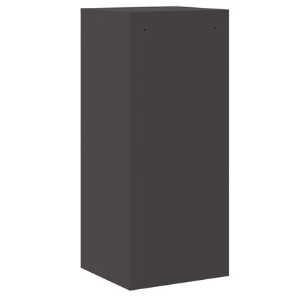 vidaXL Aktenschrank Schwarz 44 x 50 x 106,5 cm Kaltgewalzter Stahl