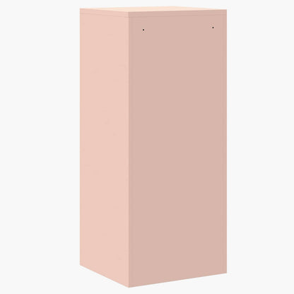 vidaXL Aktenschrank Rosa 44 x 50 x 106,5 cm Kaltgewalzter Stahl