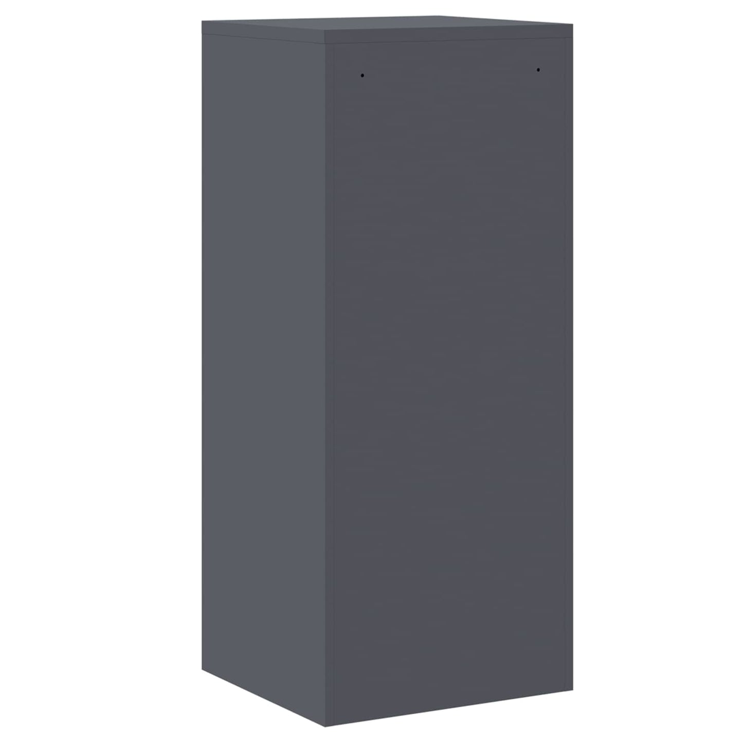 vidaXL Aktenschrank Anthrazit 44 x 50 x 106,5 cm Kaltgewalzter Stahl