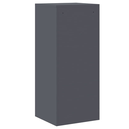 vidaXL Aktenschrank Anthrazit 44 x 50 x 106,5 cm Kaltgewalzter Stahl