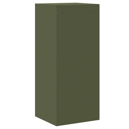 vidaXL Aktenschrank Olive Grün 44 x 50 x 106,5 cm Kaltgewalzter Stahl