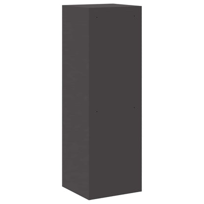 vidaXL Aktenschrank Schwarz 44 x 50 x 106,5 cm Kaltgewalzter Stahl
