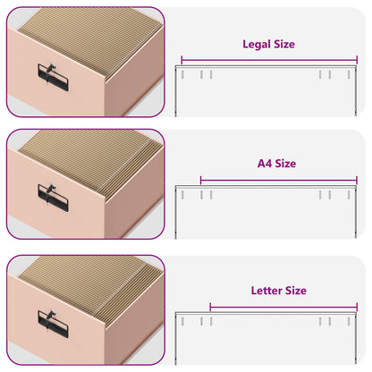 vidaXL Aktenschrank Rosa 44 x 50 x 106,5 cm Kaltgewalzter Stahl