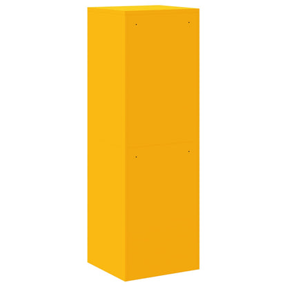 vidaXL Aktenschrank Senfgelb 44 x 50 x 106,5 cm Kaltgewalzter Stahl
