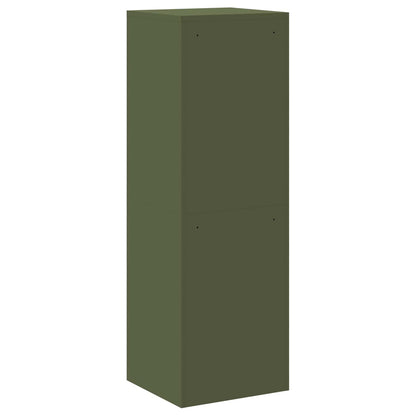 vidaXL Aktenschrank Olive Grün 44 x 50 x 106,5 cm Kaltgewalzter Stahl