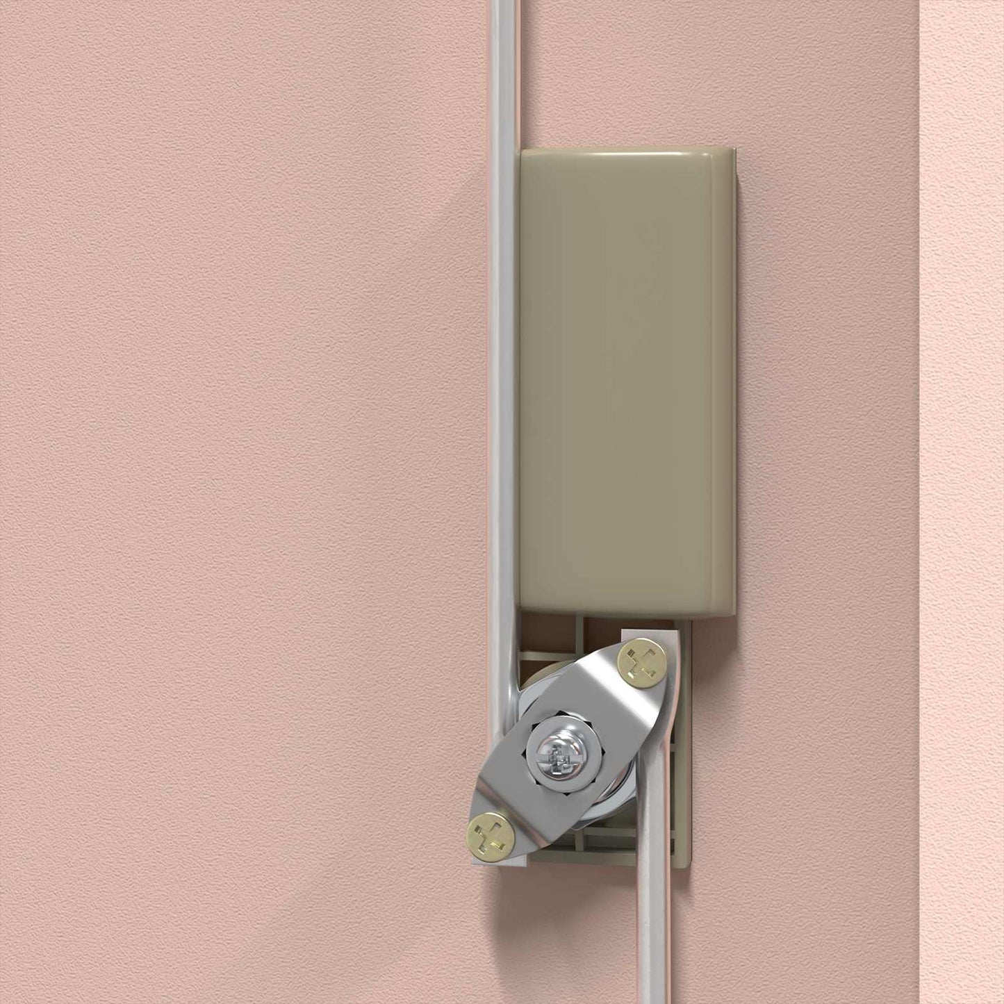 Aufbewahrungsschrank Rosa 90 x 40 x 40 cm Stahl