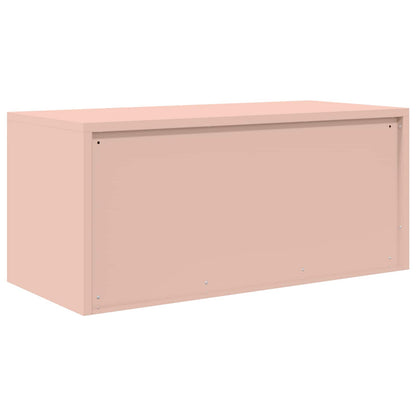 Aufbewahrungsschrank Rosa 90 x 40 x 40 cm Stahl