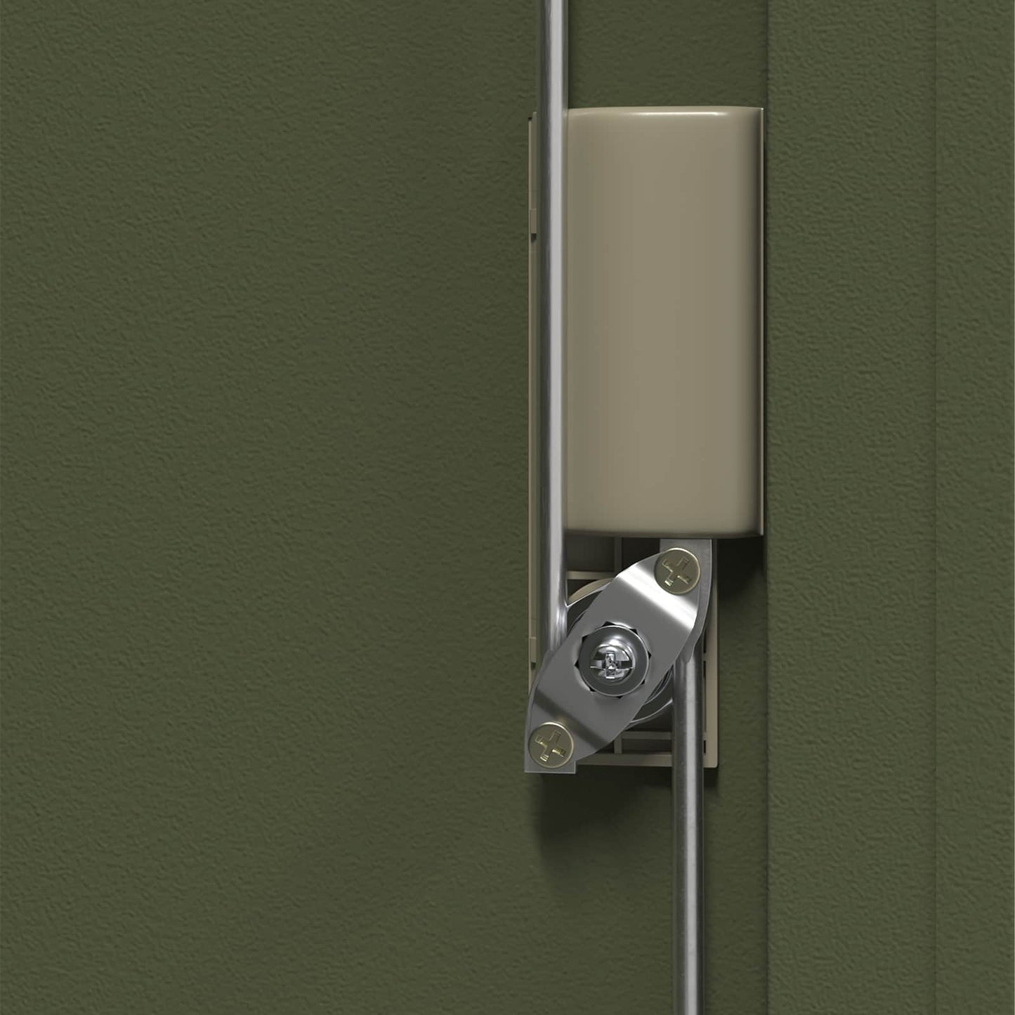 Aufbewahrungsschrank Olive Grün 90 x 40 x 70 cm Stahl