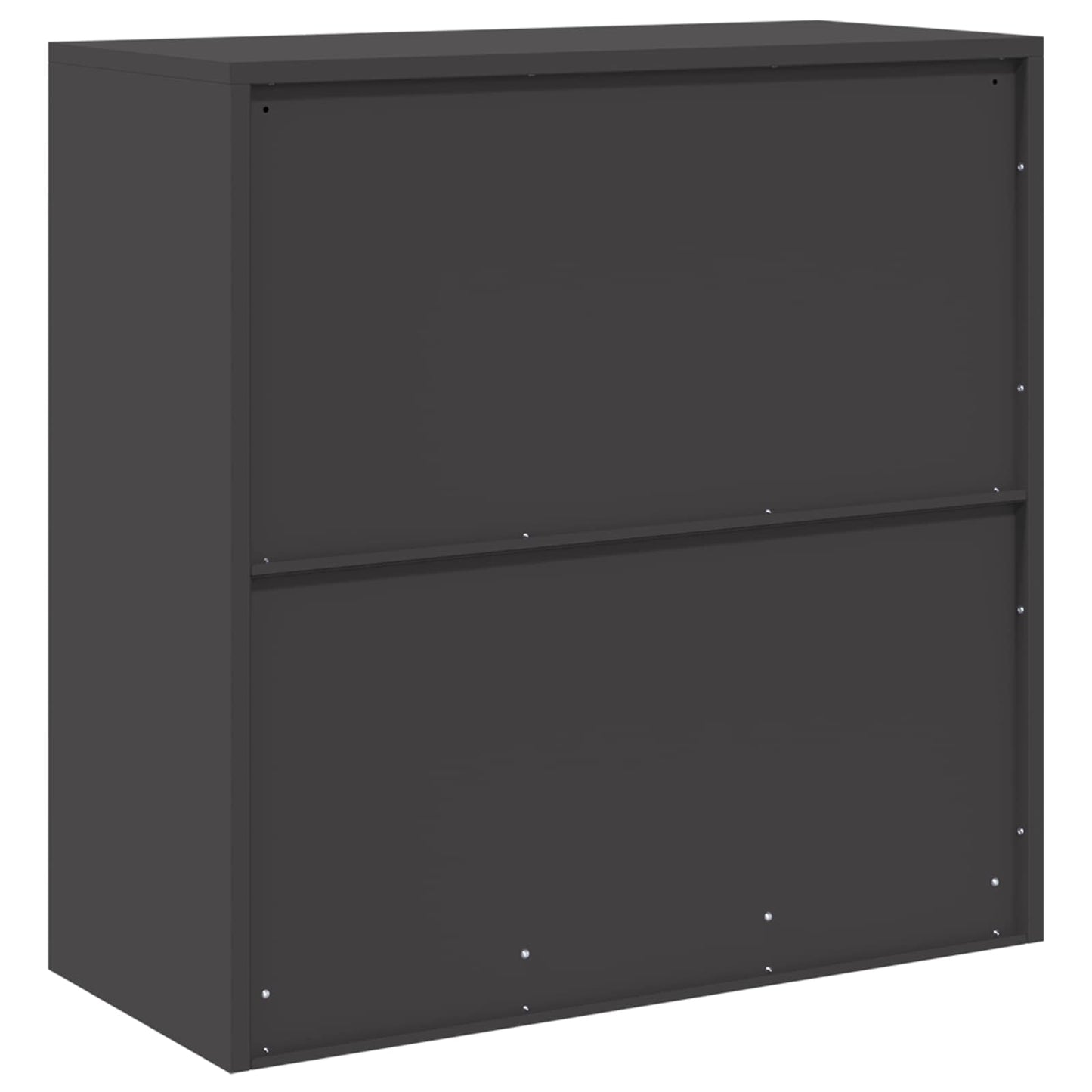 Aufbewahrungsschrank Schwarz 90 x 40 x 90 cm Stahl