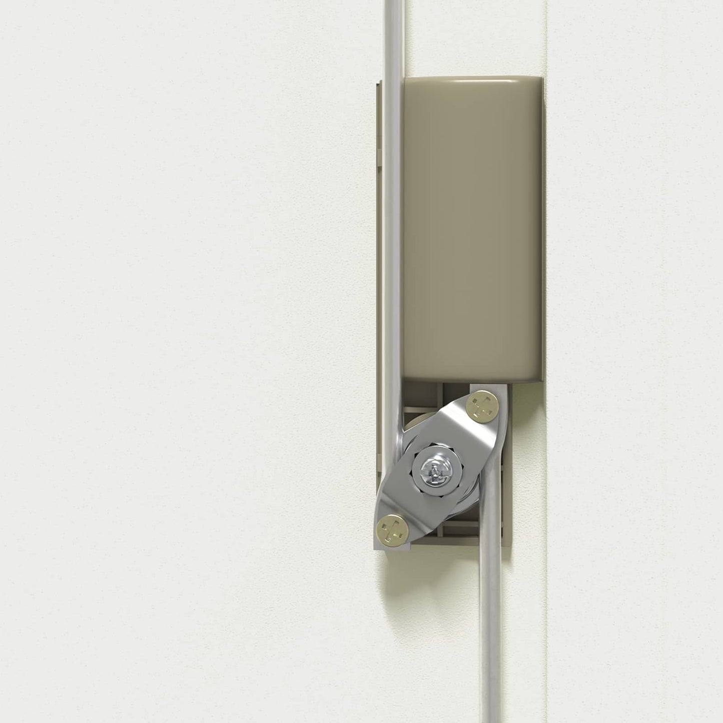 Aufbewahrungsschrank Weiß 90 x 40 x 90 cm Stahl