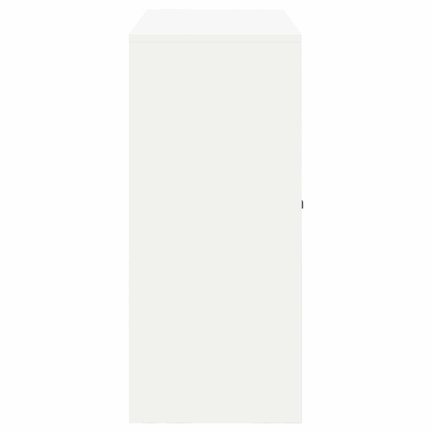 Aufbewahrungsschrank Weiß 90 x 40 x 90 cm Stahl