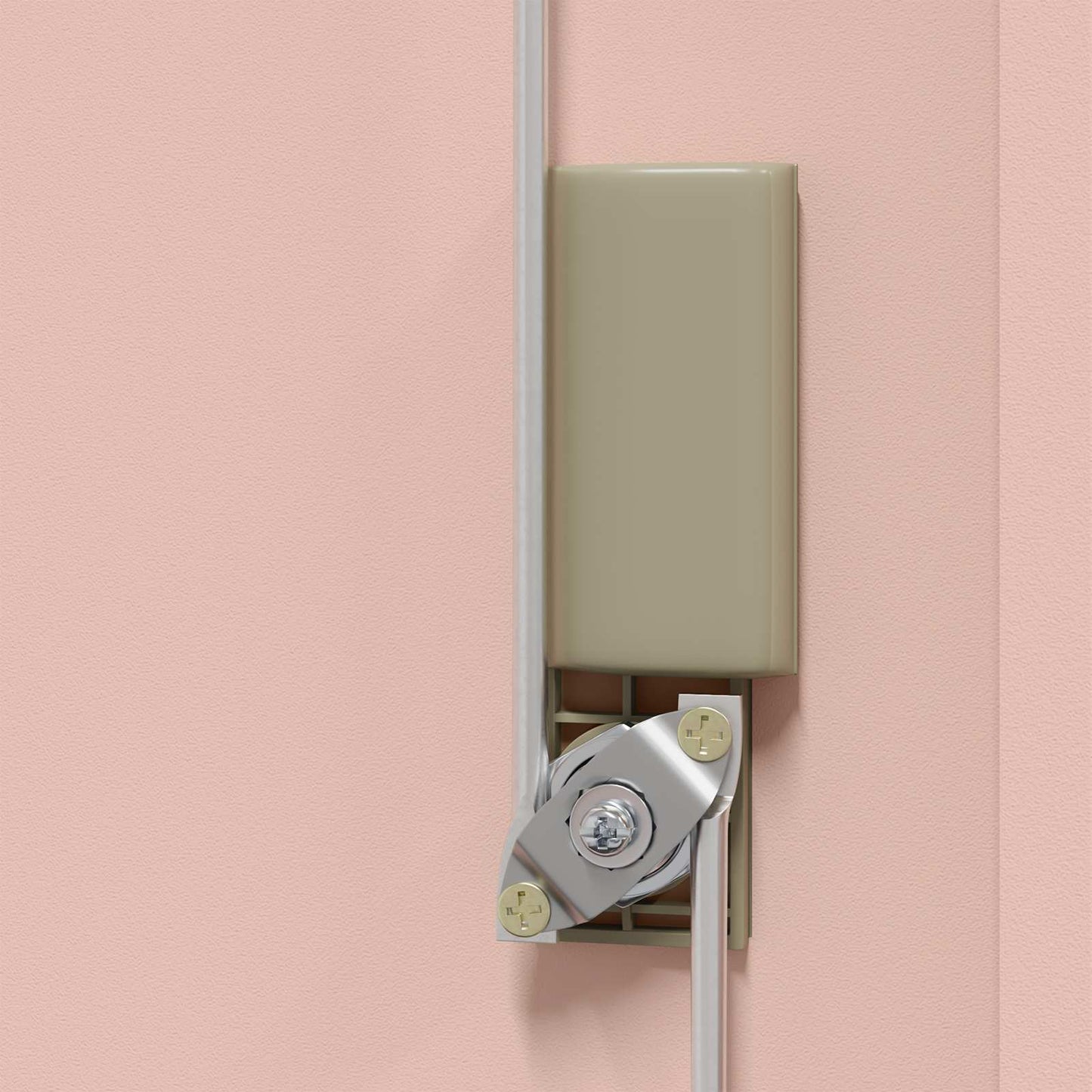 Aufbewahrungsschrank Rosa 80 x 40 x 40 cm Stahl