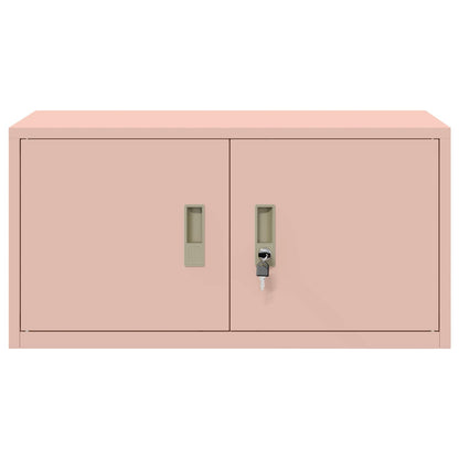 Aufbewahrungsschrank Rosa 80 x 40 x 40 cm Stahl