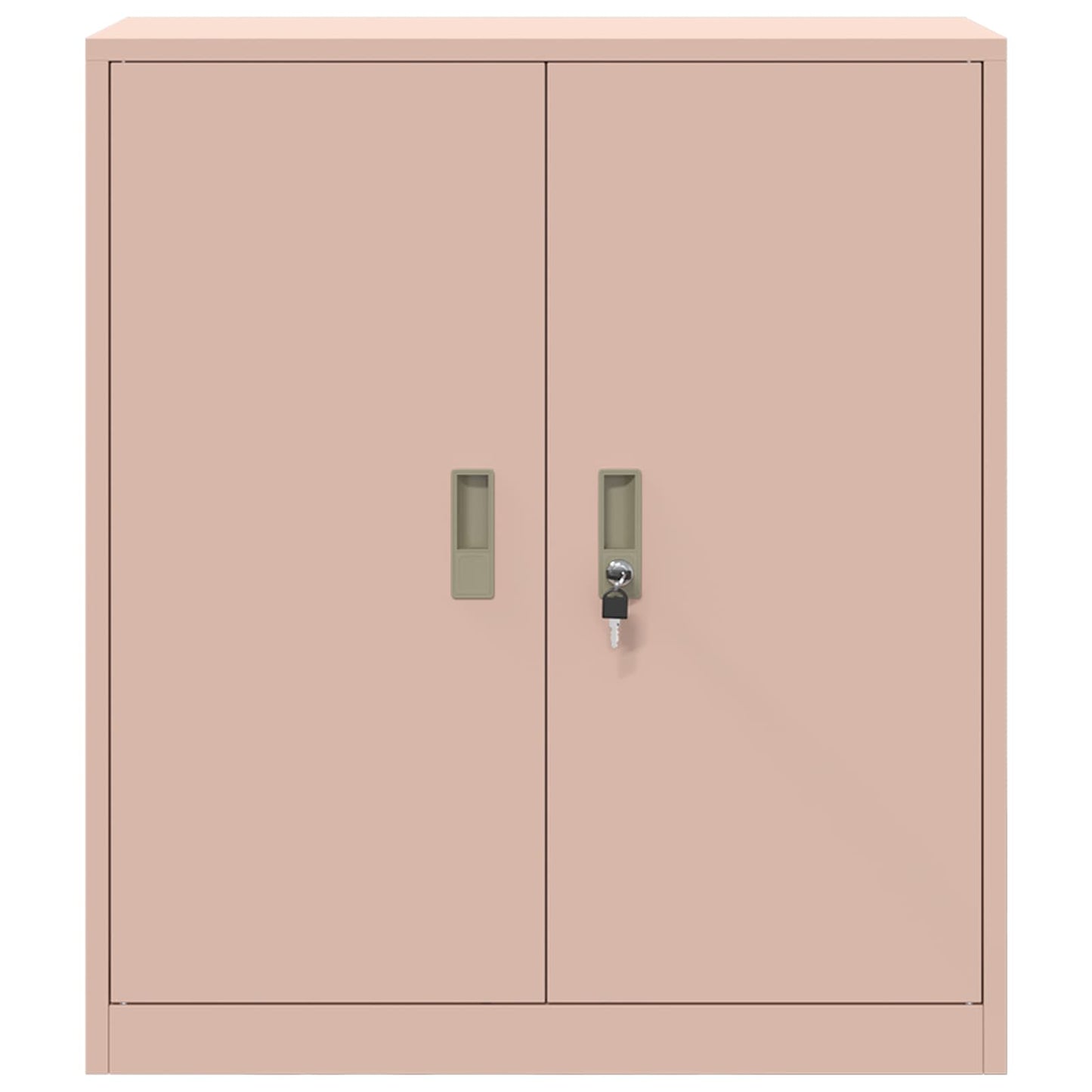 Aufbewahrungsschrank Rosa 80 x 40 x 90 cm Stahl