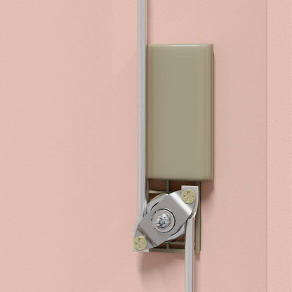 Aufbewahrungsschrank Rosa 60 x 40 x 40 cm Stahl