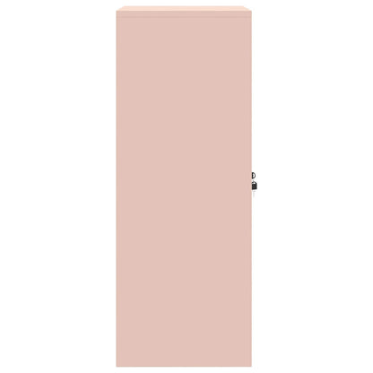 Aufbewahrungsschrank Rosa 60 x 40 x 90 cm Stahl