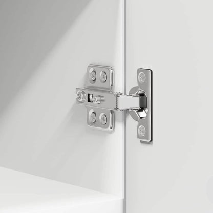 Hängeschrank mit Speicher Weiß 30 x 31 x 40 cm Holzwerkstoff