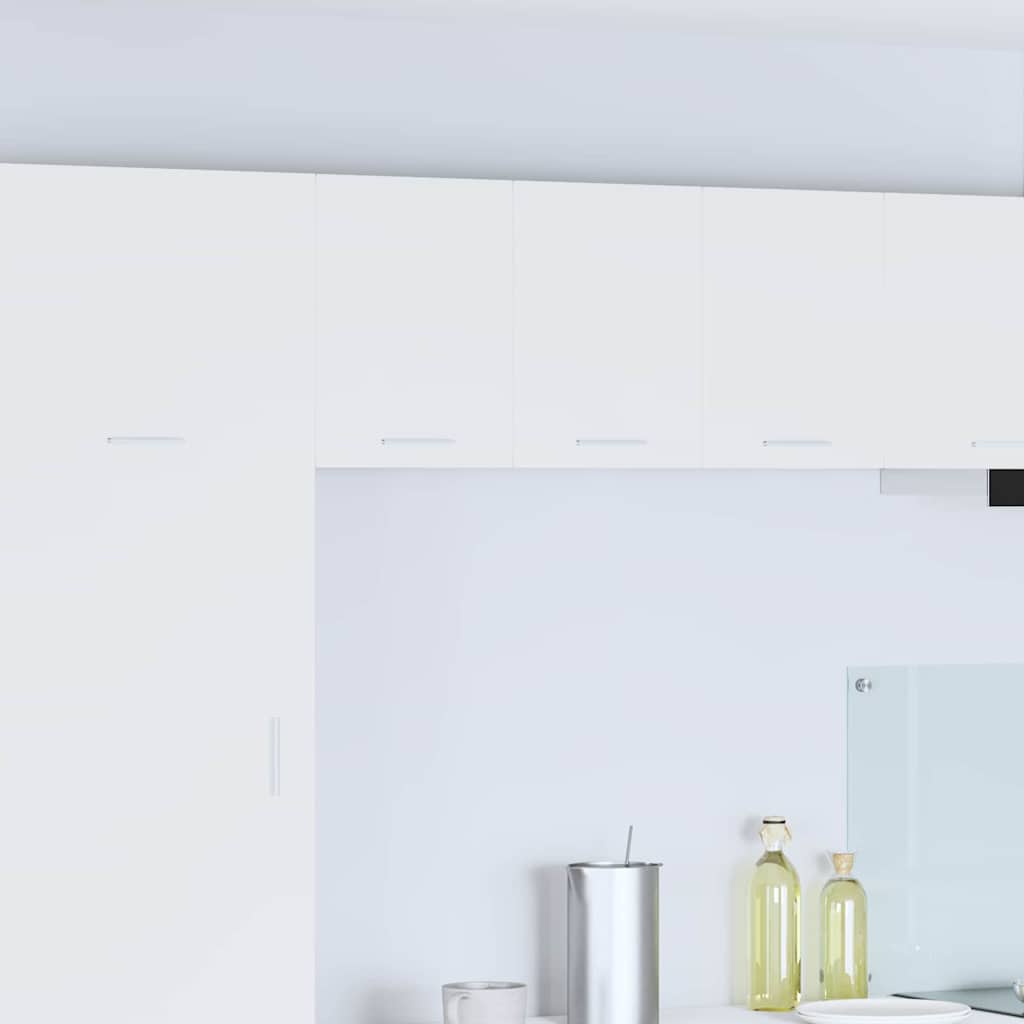 Hängeschrank mit Tür 2 pcs Weiß 30 x 31 x 40 cm Holzwerkstoff